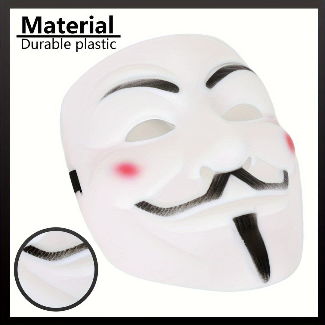 Full Face Plastic Halloween Mask Cosplay Style