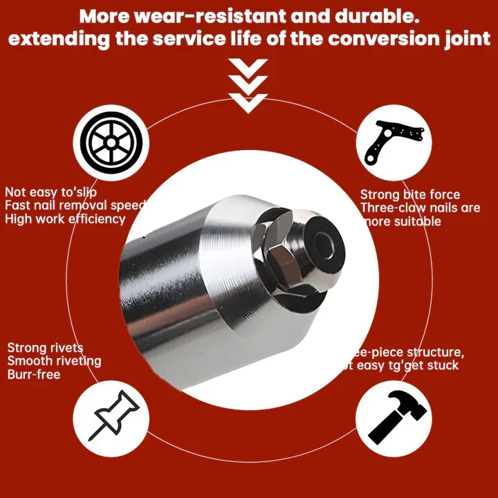 Nail Plier Adapter for Battery Drill – SpeedRivet | Kalsten