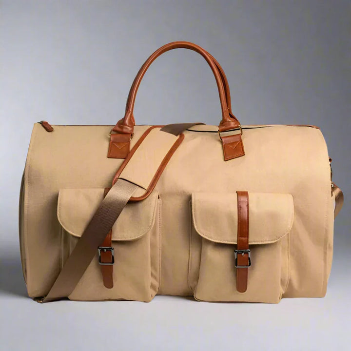Travel Duffel Bag Leather Hand Luggage Kalsten