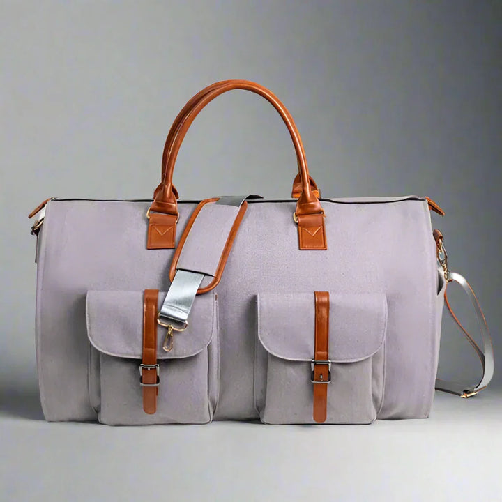 Travel Duffel Bag Leather Hand Luggage Kalsten