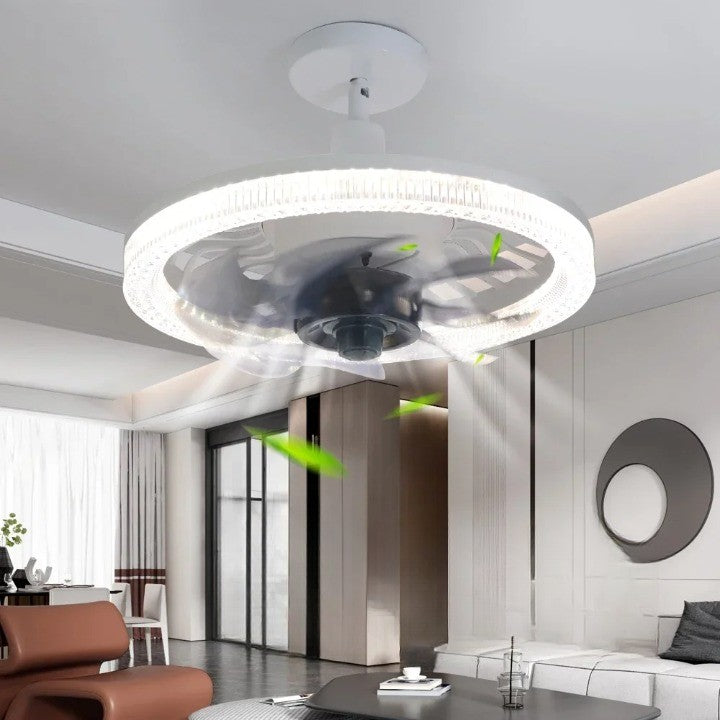3in1 Remote Control Noise-Free Noise Elegant Fan Lamp - Image 0