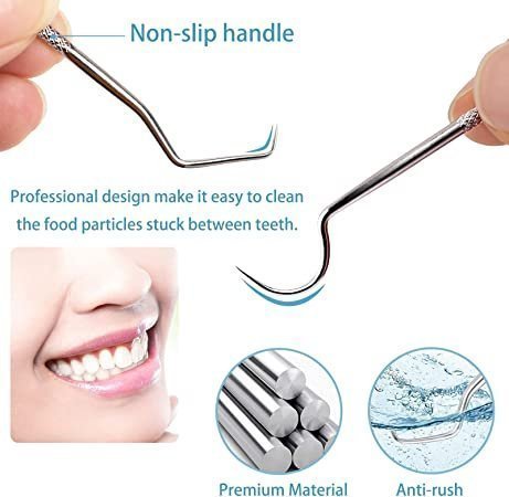 7-piece stainless steel toothpick set | Kalsten