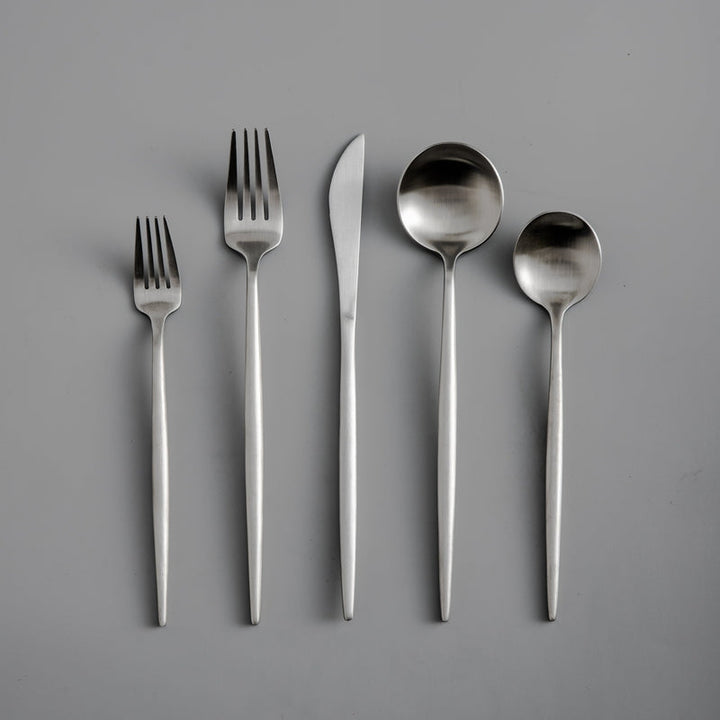Modern Luxe Cutlery Set of Stainless Steel in Stylish Colors Kalsten