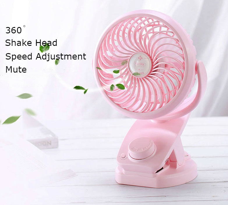 Portable USB Clip-on & Desk Fan With Wind Speed Adjustment | Kalsten