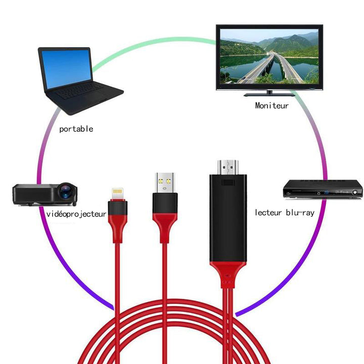 Lightning to HDMI Cable Adapter | Kalsten
