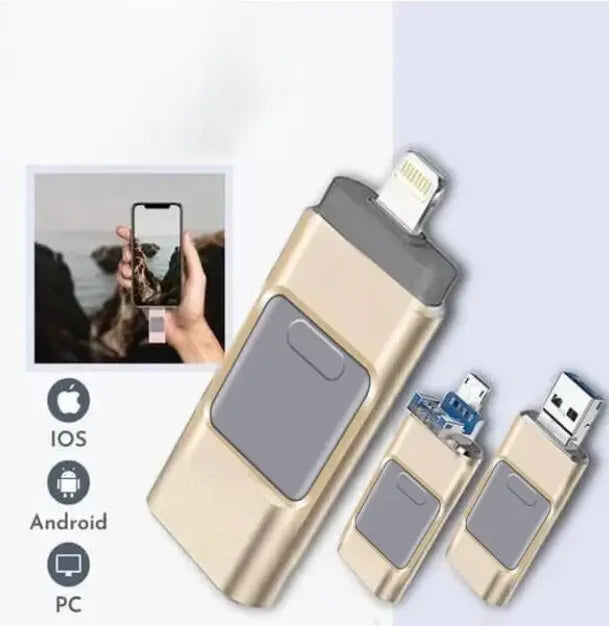 Kalsten | 4-in-1-Flash-Drive – More storage space, no lost memories