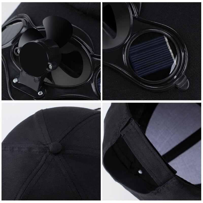Solar Fan Summer Outdoor Baseball Hat | Kalsten