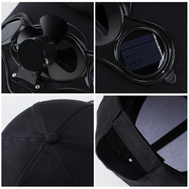 Solar Fan Summer Outdoor Baseball Hat | Kalsten