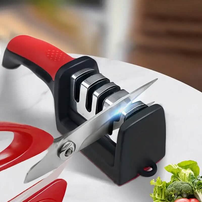 BowLift | 4 Stage Professional Kitchen Knife Sharpener Tool