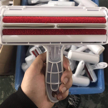 Lint roller for pet hair removal