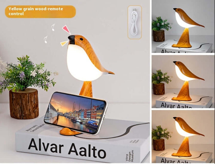Creative With Sound USB Charging Magpie Table Lamp | Kalsten