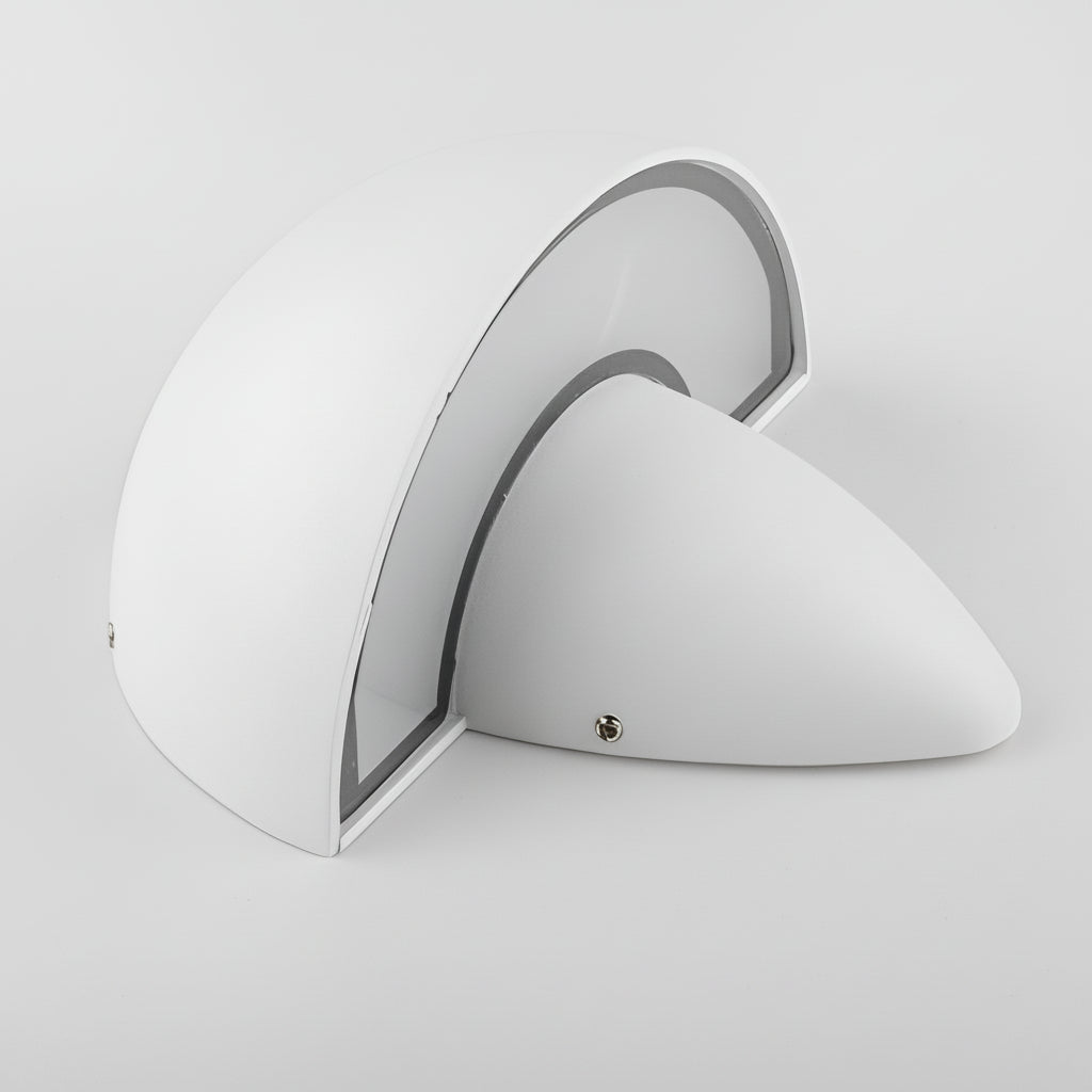 Modern Mushroom Outdoor Sconce - Waterproof Aluminum LED (6W) | Kalsten