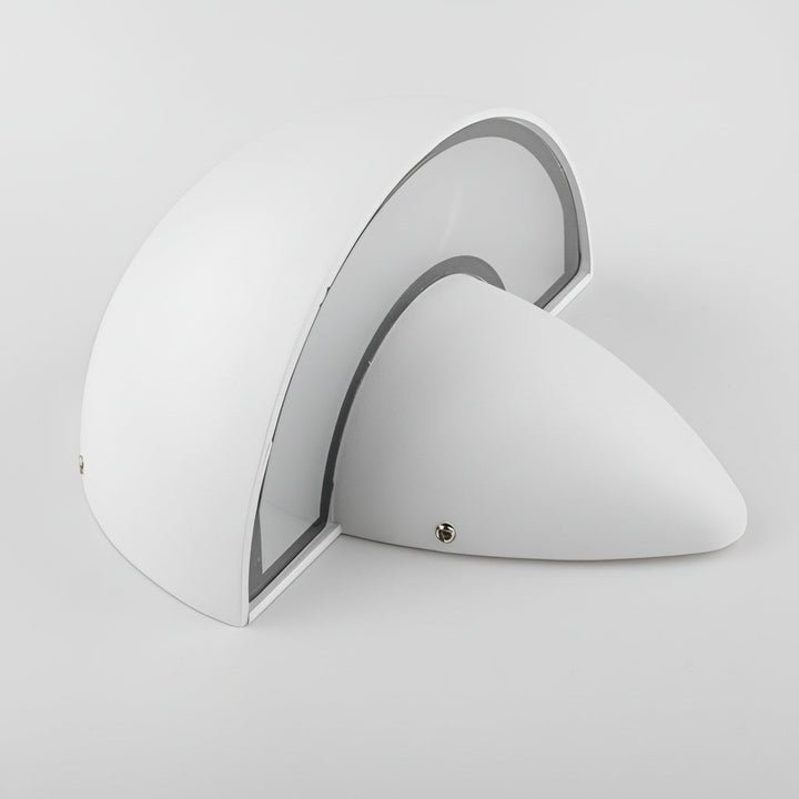 Modern Mushroom Outdoor Sconce - Waterproof Aluminum LED (6W) | Kalsten
