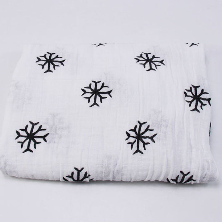 Cute Patterned Muslin Swaddle Blanket kalsten