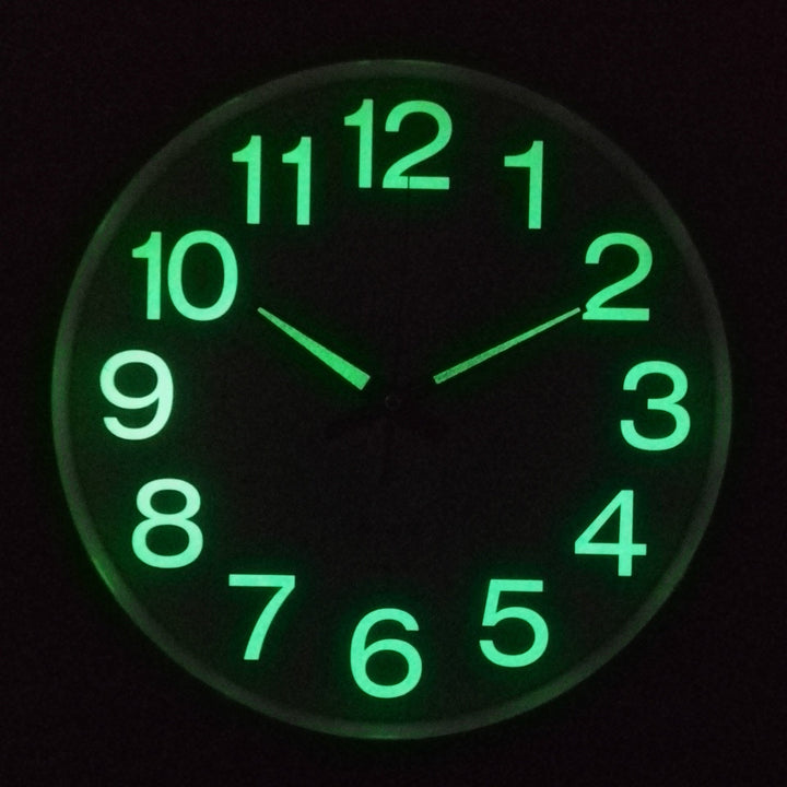 Silent Classroom Clock 30 cm - Silent & Illuminated Time Kalsten