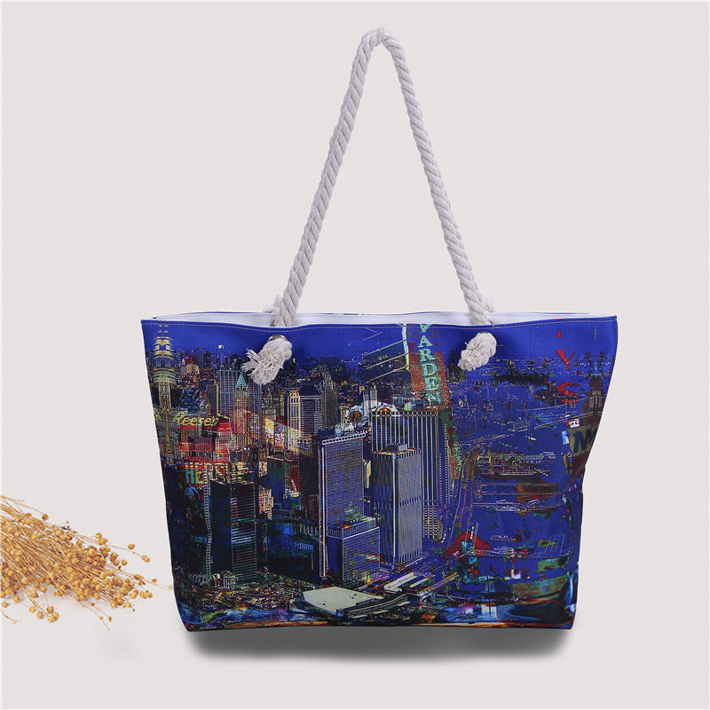 Spacious shopping and beach bag Kalsten
