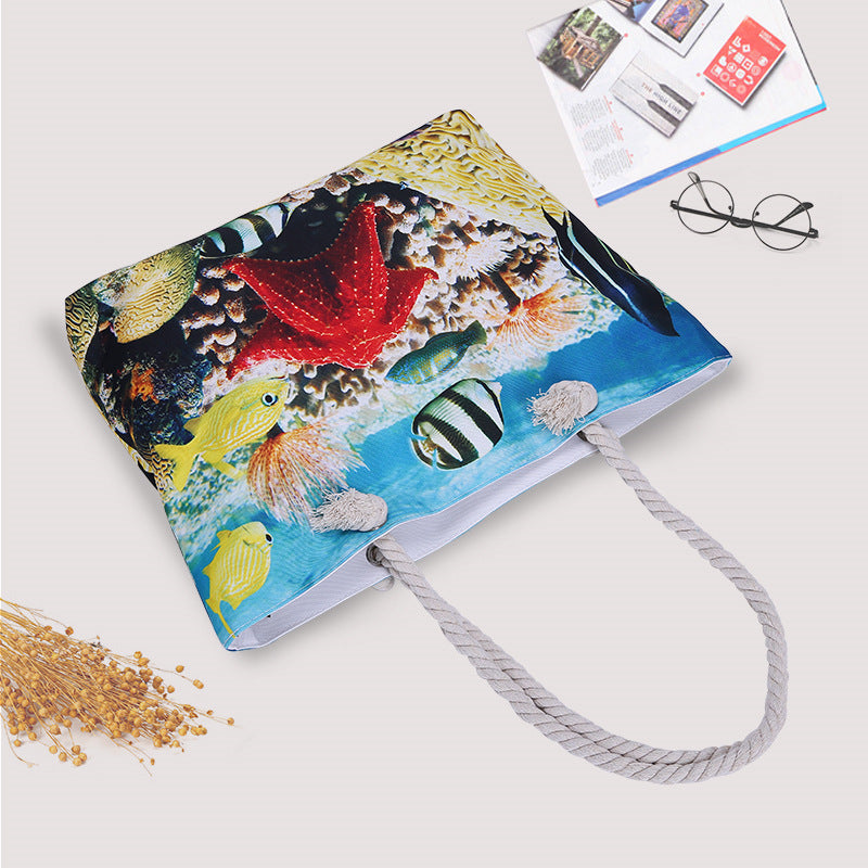 Beach bag with Maritime Design Kalsten