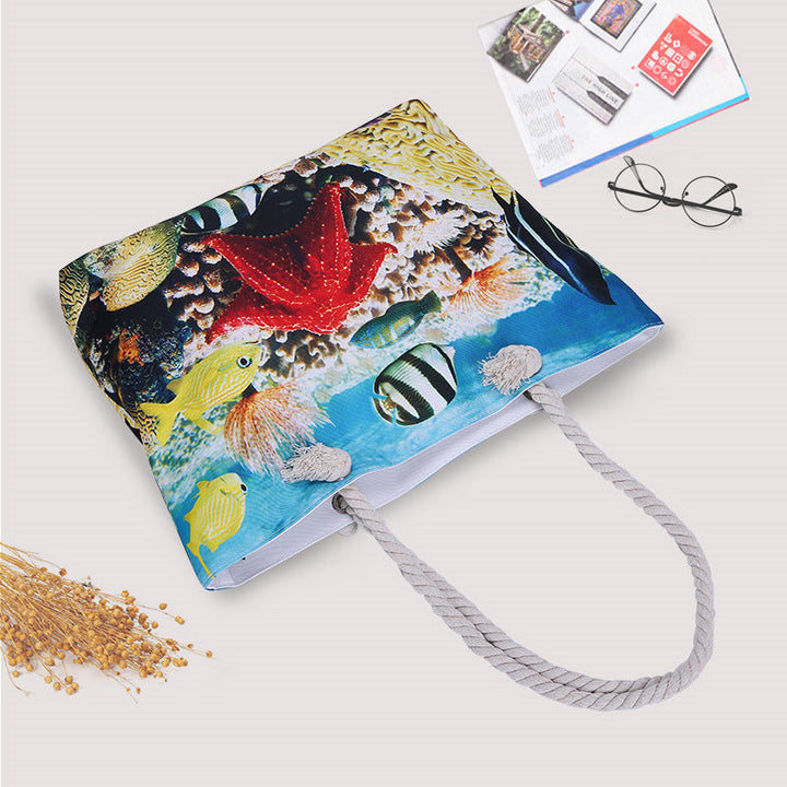 Beach bag with Maritime Design Kalsten
