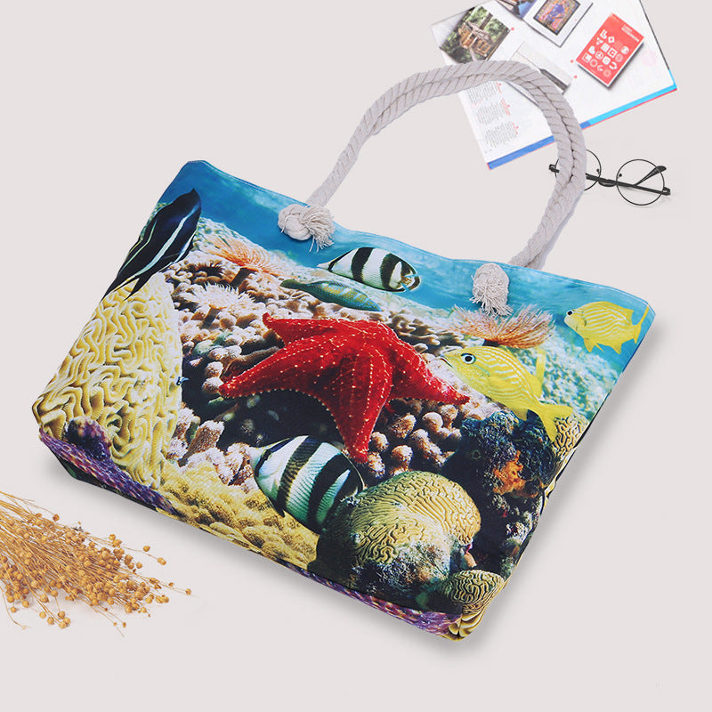 Beach bag with Maritime Design Kalsten
