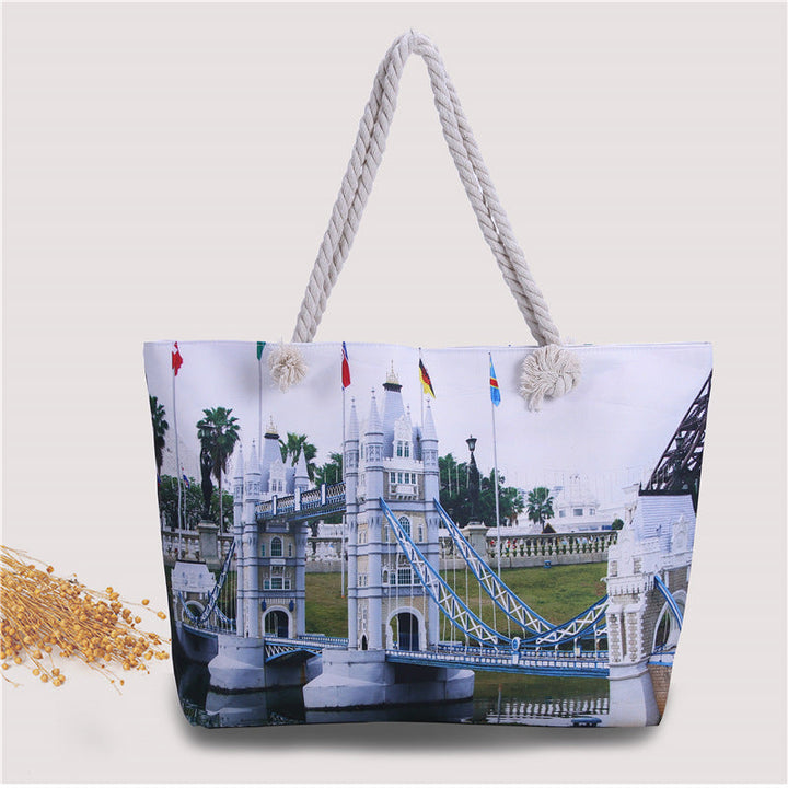 Spacious shopping and beach bag Kalsten