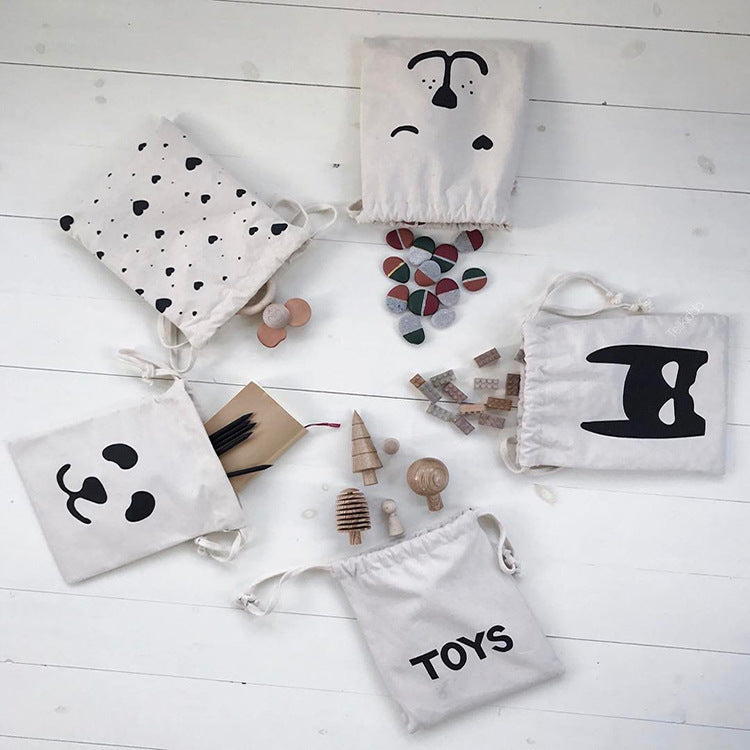 Quarter net bag with funny eye design Kalsten
