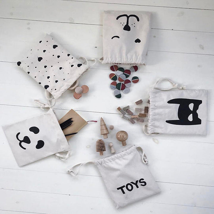 Quarter net bag with funny eye design Kalsten