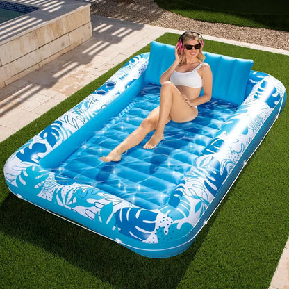 Skanto | SunLounge Inflatable Sun Pool – Comfortable Lounger for Garden or Balcony