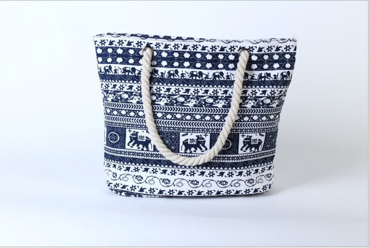 Large Tote Bag Made of Cotton Kalsten