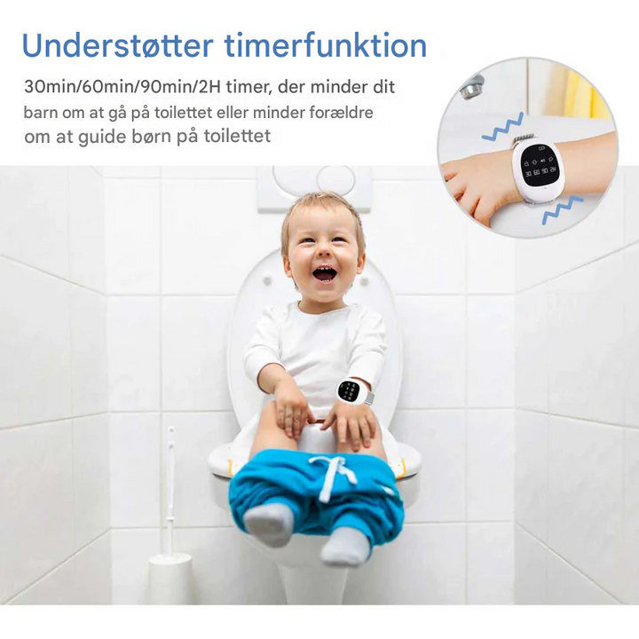 Kalsten | Wireless Bedwetting Alarm with Vibration Signal & Timer Function - USB Rechargeable