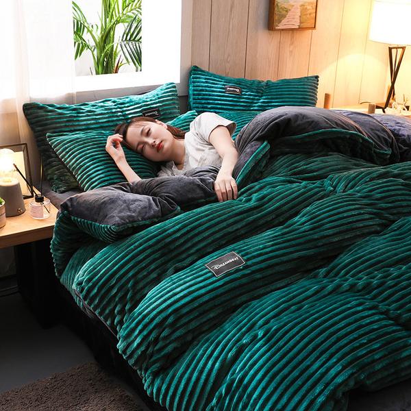 Kalsten | Thickened Corduroy Velvet Bedding Set
