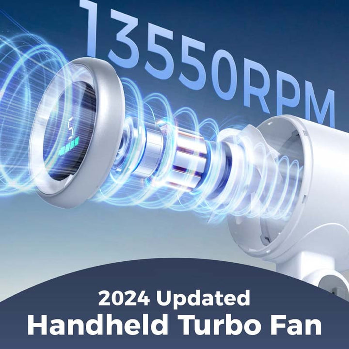 Kalsten | New Hand Folding High-Speed Turbine Fan