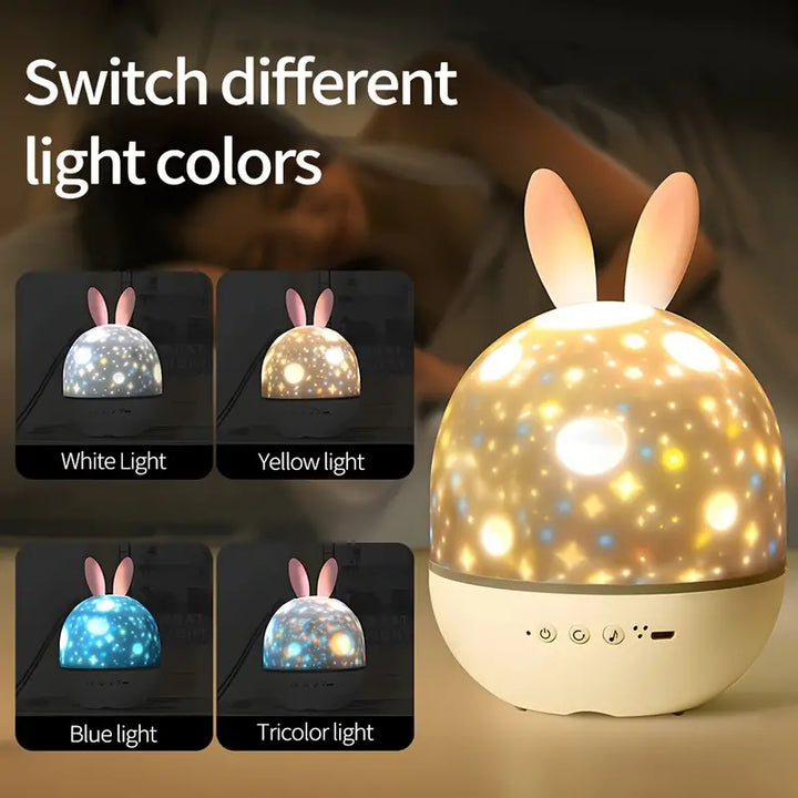 Enchanted Rabbit Star Projector for Magical Dream Evenings Kalsten