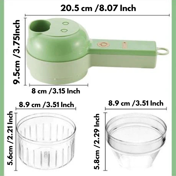 4-in-1 Turbo Kitchen Rocket — Revolutionize your kitchen and enjoy lightning-fast freedom from chopping stress! | Kalsten