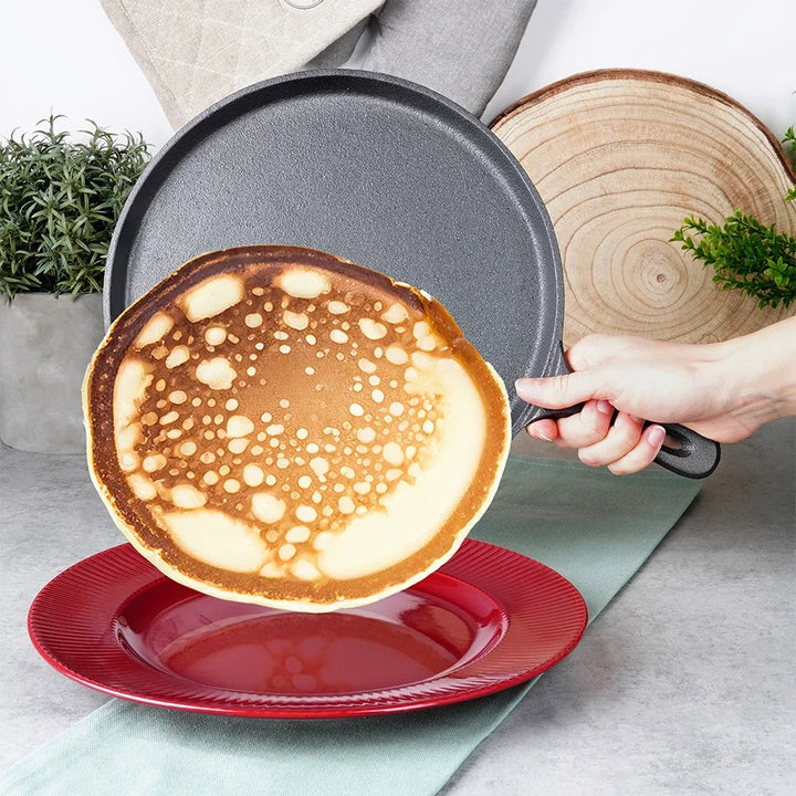 Cast iron pan 26 cm for even frying results | Kalsten