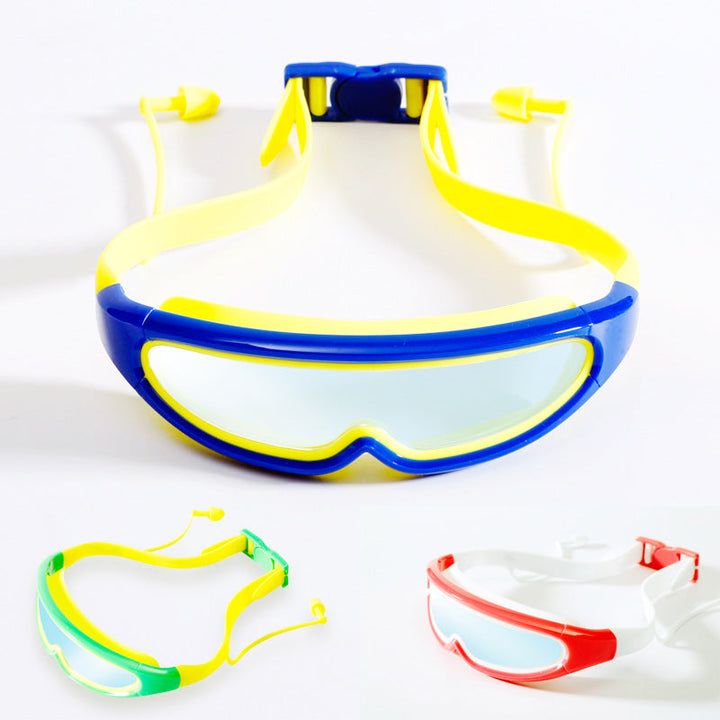 Sporty swimming goggles with adjustable wearing system Kalsten