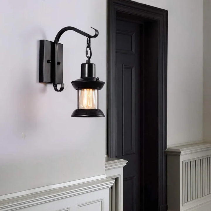 Vintage Metal Industrial Wall Light Kalsten