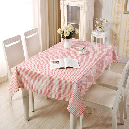 Gingham Check Tablecloth