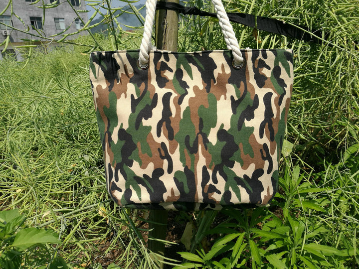 Camouflage Bags Made Of Sturdy Cotton Fabric Kalsten