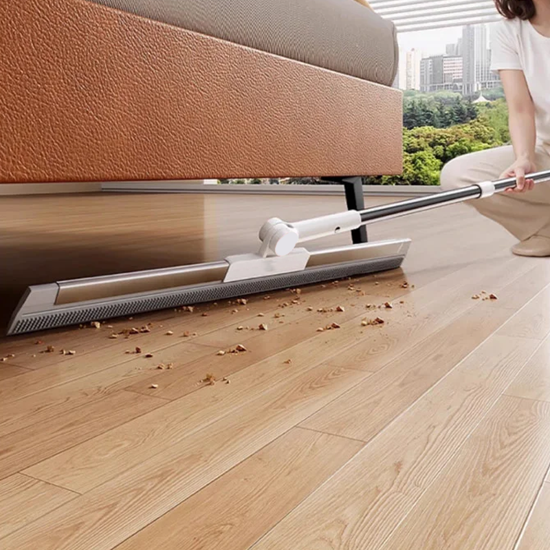 Floor wiper with rubber lip & TPE bristles | Kalsten