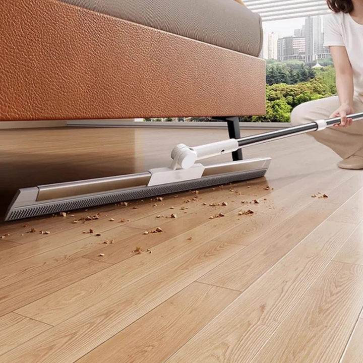 Floor wiper with rubber lip & TPE bristles | Kalsten