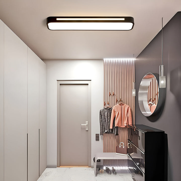 Rectangular Ceiling Light – Clear Lines & Modern Design | Perfect for Living Room and Dining Area | Kalsten