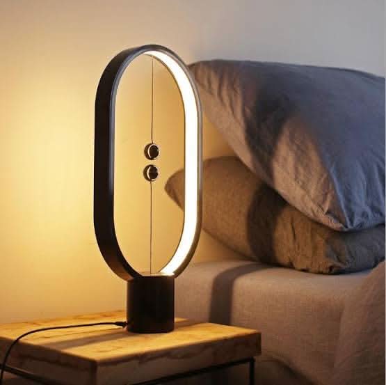 Wood LED Table Lamp with Magnetic Switch | Kalsten