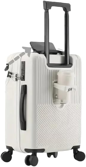 Hard Shell Carry-On with Cup Holder, USB Port & TSA Lock | Kalsten