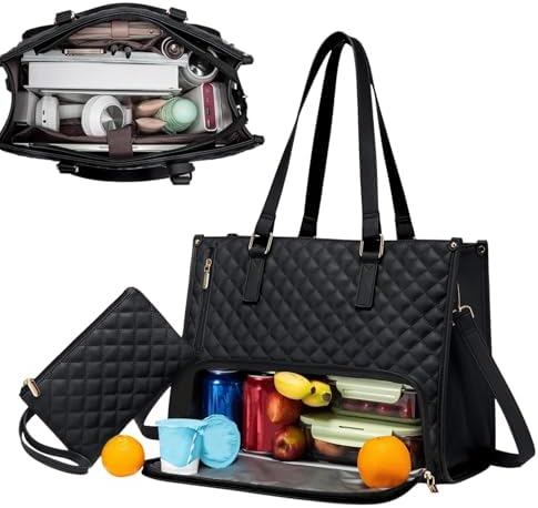 2-in-1 Insulated Lunch & Laptop Tote for Work & Travel | Kalsten
