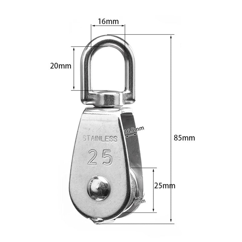 Skanto | Stainless Steel Swivel Wheel