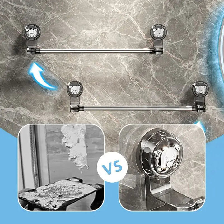 FlexiGrip Towel Holder — Unleash your space freedom with stylish organization without drill holes! | Kalsten