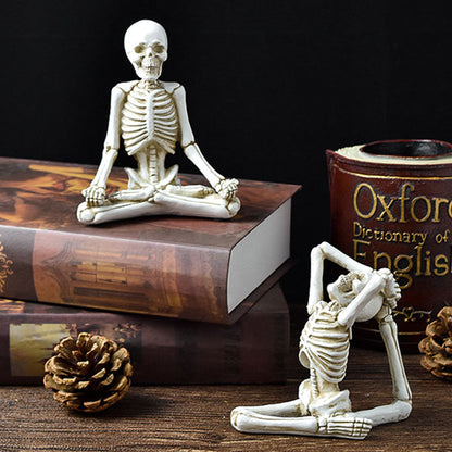 BowLift | Halloween Figurine – Resin Ornament in Vintage White or Black