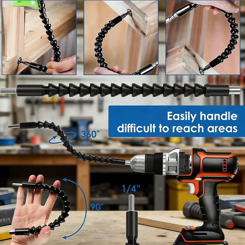 Drill machine angle attachment with accessory set | Kalsten