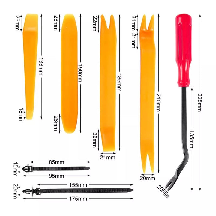 Car Fastening Clips Set 680 Pieces | Kalsten