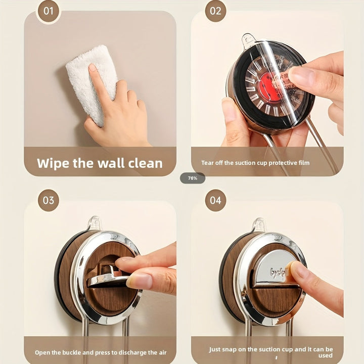 KeukenGrip Roll holder stainless steel paper towel holder with suction cup | Kalsten